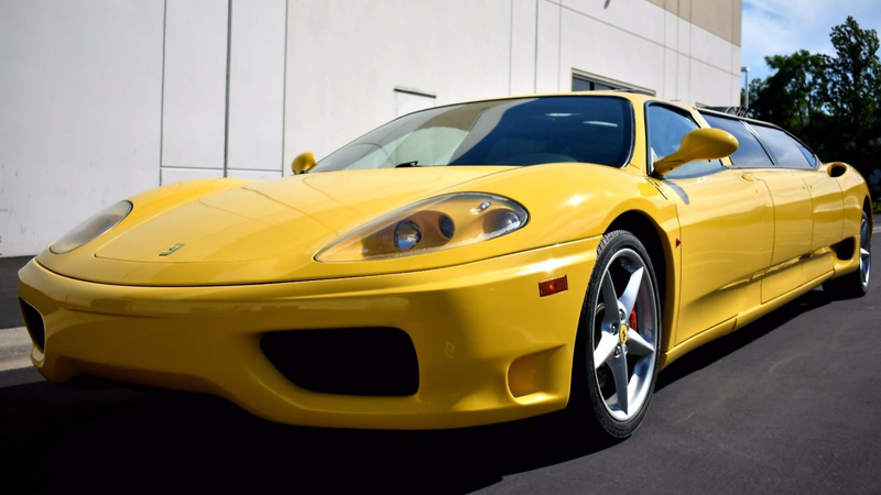 Illustration for article titled I Can't Imagine Why Nobody Wanted This Ferrari 360 Limo